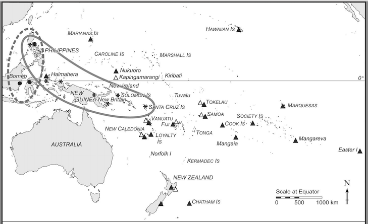 Halmahera Ancestral homeland of the Maori
